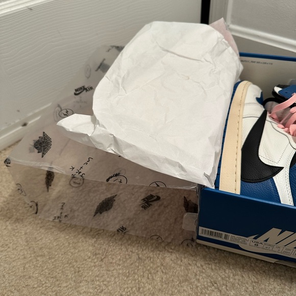 Nike Air Jordan 1 High Travis Scott Fragment Design - Picture 4 of 8